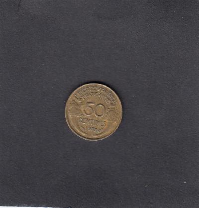 Beschrijving: 50 Centimes  